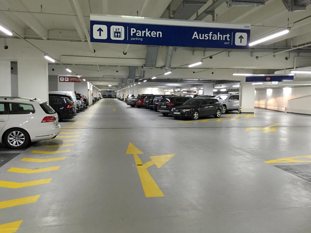 Inside car park Austria winner